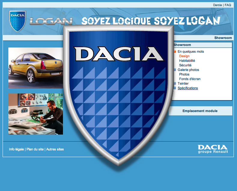 Logan intranet project preview